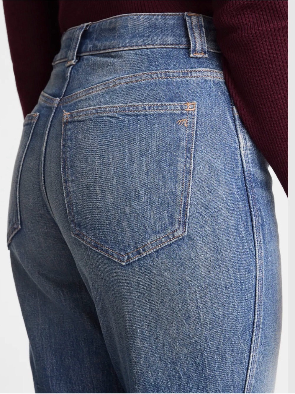 Madewell The Curvy Perfect Vintage Jeans Size 31 New With Tags NWT - Picture 4 of 7
